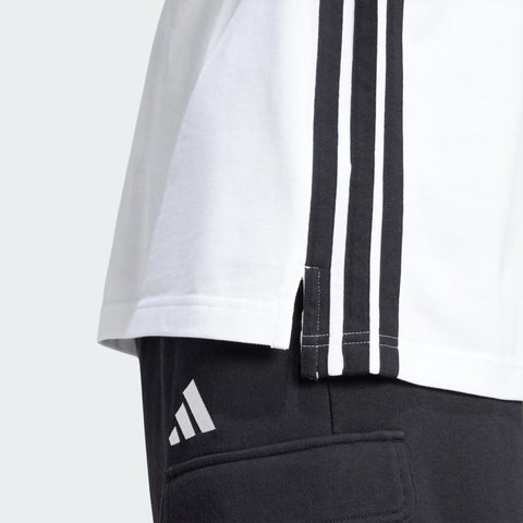 POLO ESSENTIALS 3-STRIPES PIQUE' AIAC