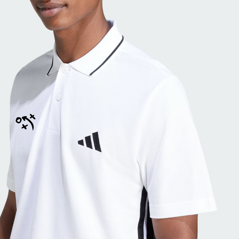 POLO ESSENTIALS 3-STRIPES PIQUE' AIAC