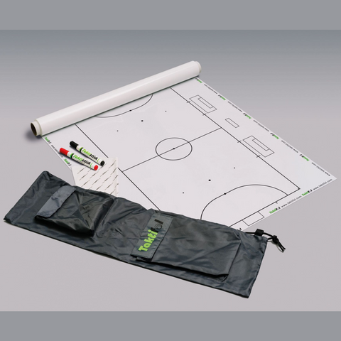 TAKTIFOL FUTSAL KIT – ROLL OF 25 PCS TACTICAL BOARD BAG, CLEANING CLOTH AND MARKER